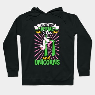 Unicorn - I really love Aerial Silks Hoodie